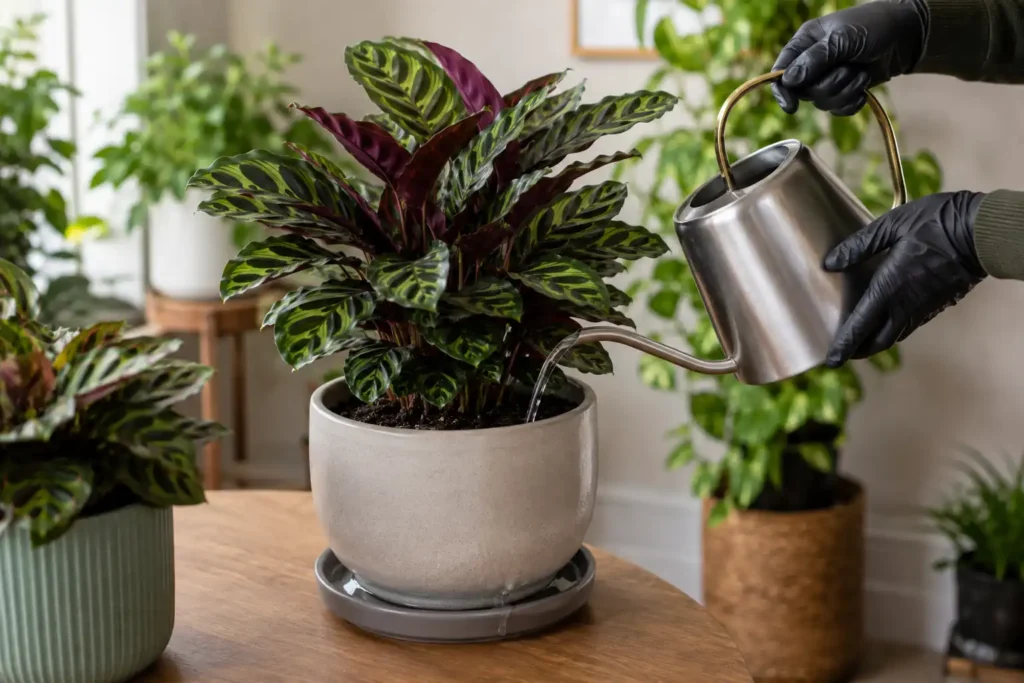 Calathea Watering