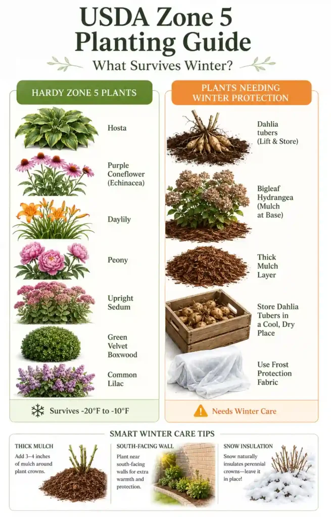USDA Zone 5 Planting Guide